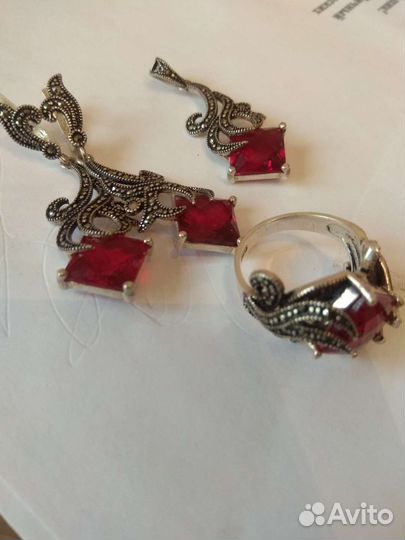 Серебряный комплект