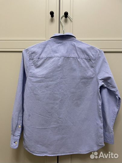 Рубашка сорочка Zara 134 и брюки mango