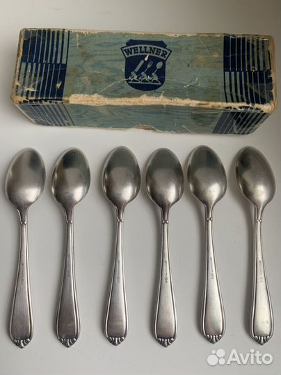 Ложки кофейные wellner серебрение