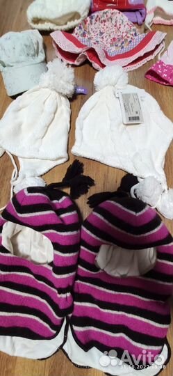 Зимняя шапка, панамка на 1.5 - 4 года