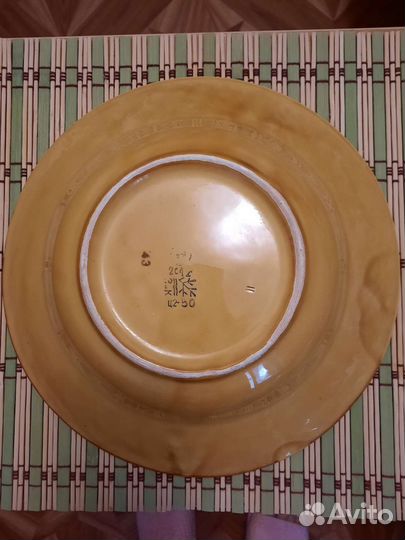 Блюдо керамика СССР