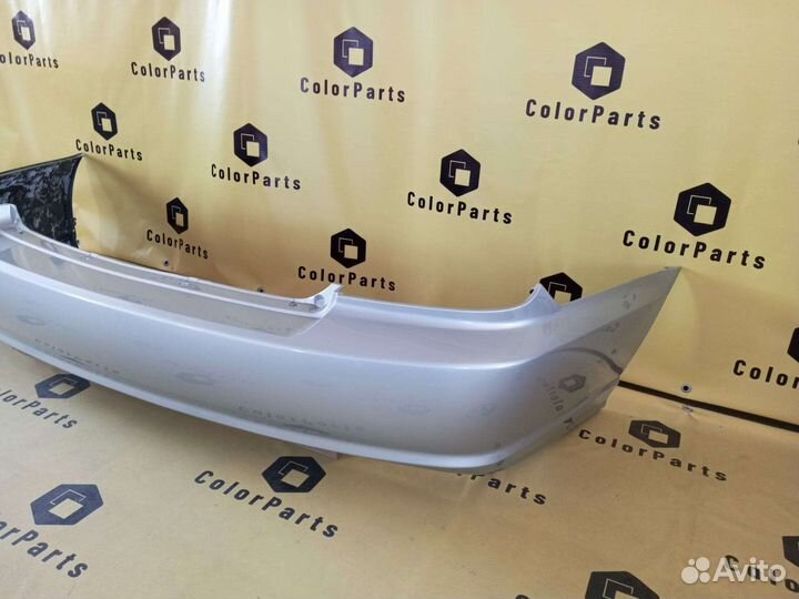 Бампер задний Hyundai sonata 02-12 серебристый