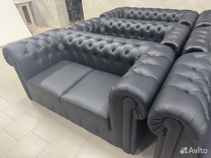 Диван Честер в кальянную 379