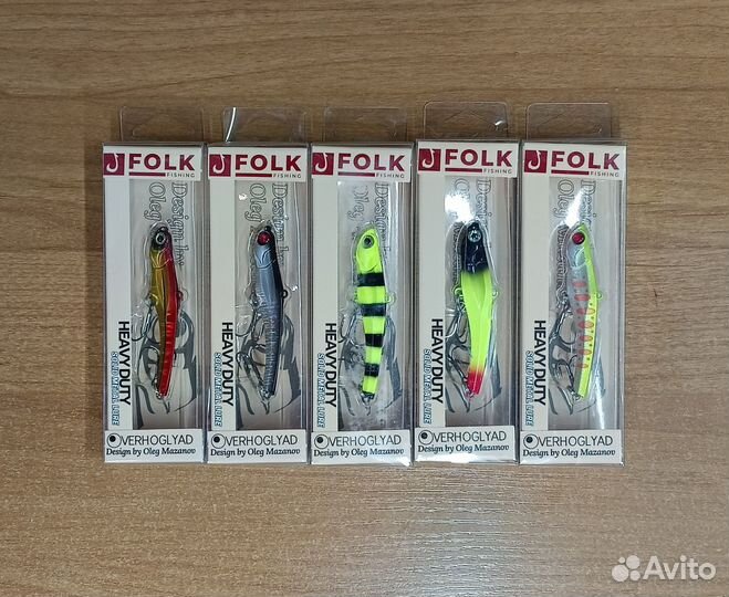 Вибы Folkfishing VIB Verhoglyad 70 мм, 18.5 гр