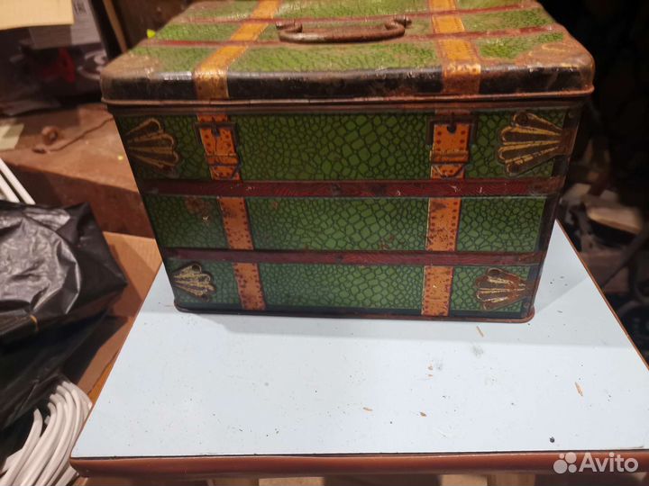 Большая Коробка Банка Жестяная жесть