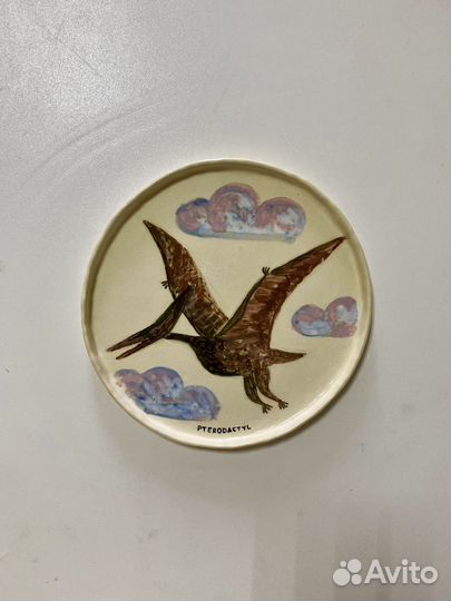 Тарелка ручной работы керамика