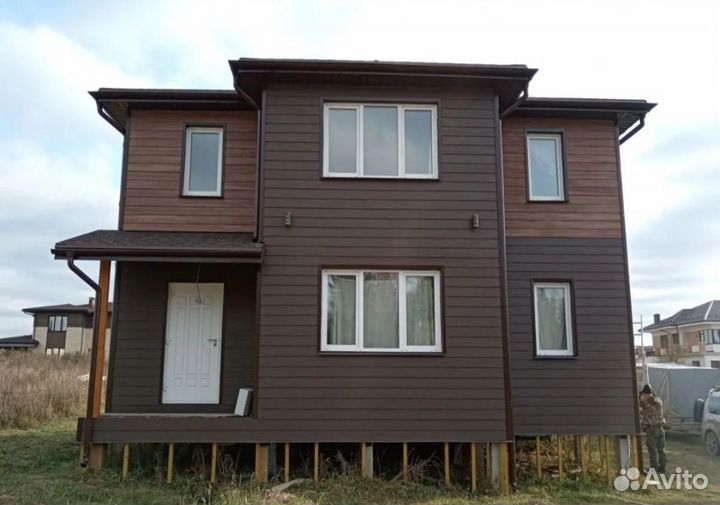 Обшивка домов сайдингом и панелями утепление