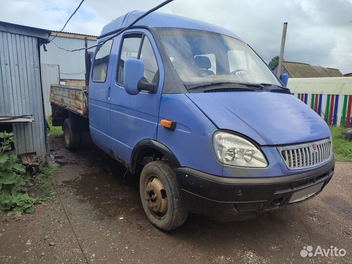 ГАЗ ГАЗель 33023 2.9 МТ, 2009, битый, 185 474 км