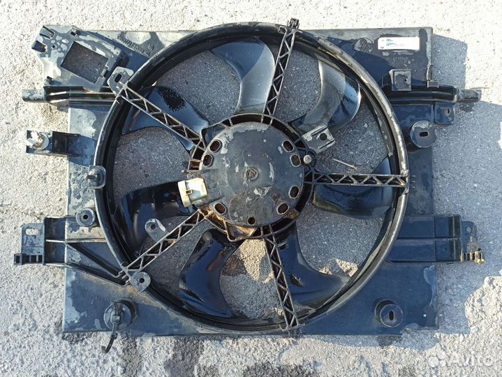 Вентилятор охлаждения renault duster2