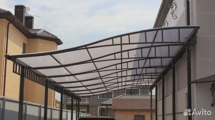 Навес для дачи