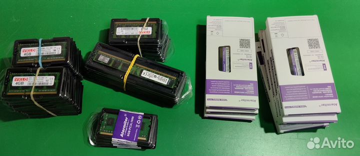 Озу для пк и ноутбука ddr2 ddr3 1Gb, 2Gb 4Gb 8Gb