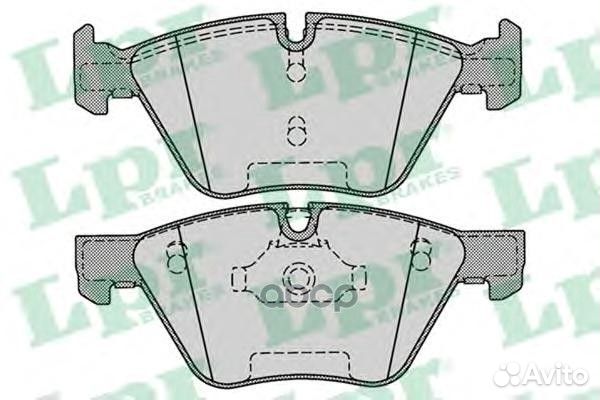 Колодки тормозные дисковые 05P1271 Lpr