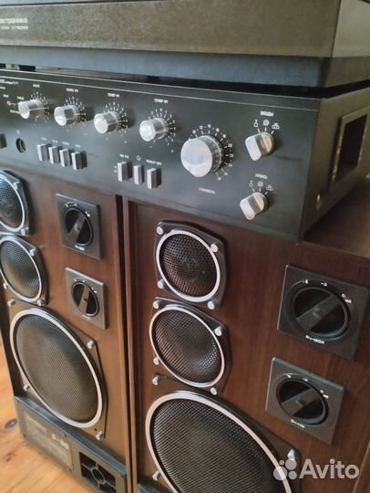 Акустика+усилитель+проигрыватель