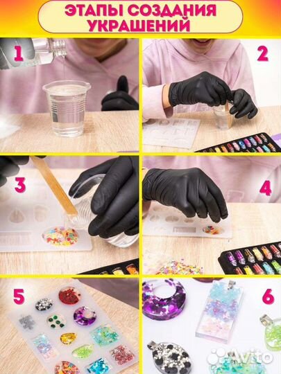 Новый набор эпоксидная смола