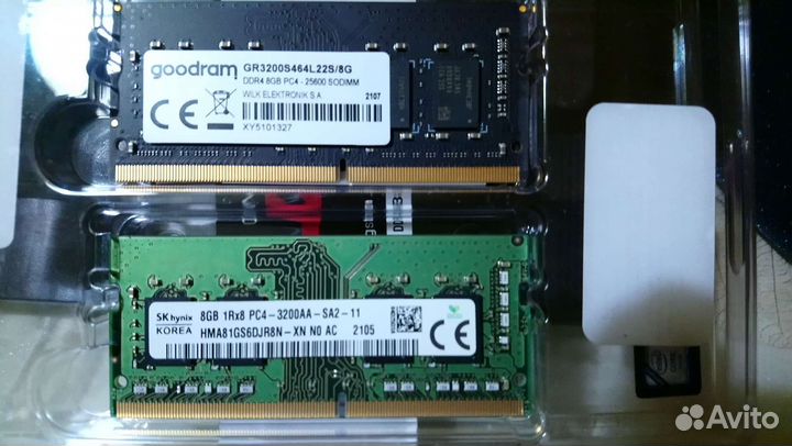 Sodimm ddr4 8gb 1x8gb 3200MHz