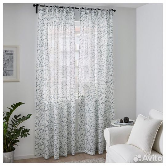 Гардины хэсслеклокка Икеа