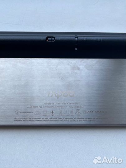 Беспроводная клавиатура rapoo e9070