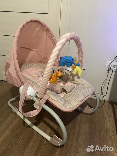 Детские качели шезлонг babyton