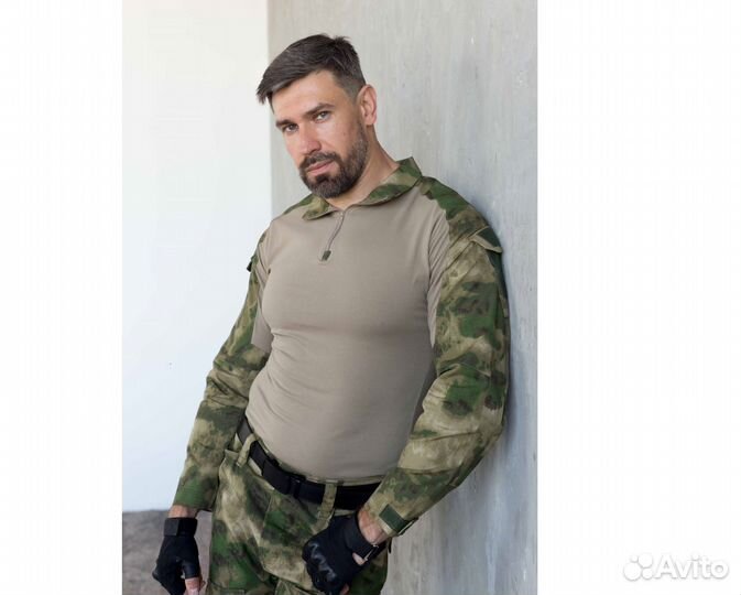 Тактическая рубашка камуфляжная