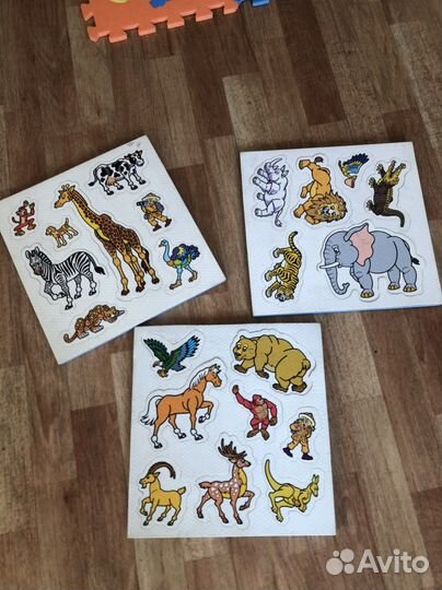 Пазл коврик вспененный