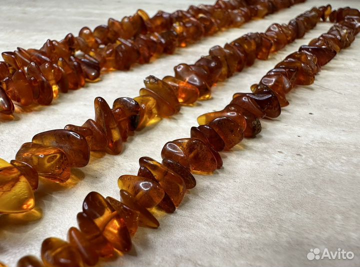 Янтарные бусы СССР (лечебные)