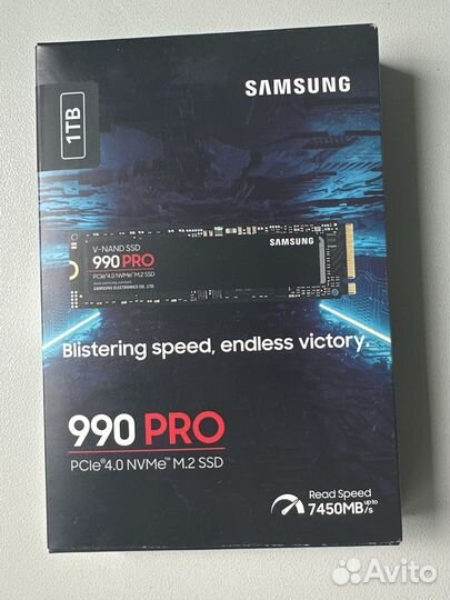 Новый SSD M2 Samsung 990 Pro 1tb Korea