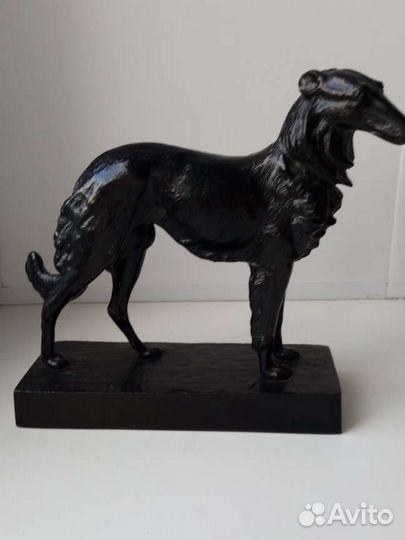 Каслинское литье Собака борзая 1988 год