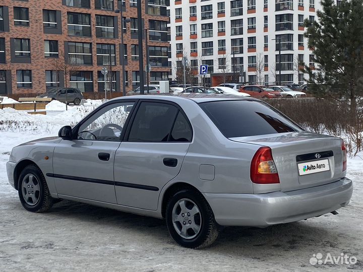 Hyundai Accent 1.5 МТ, 2005, 314 330 км
