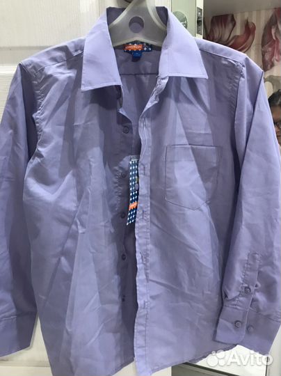 Детская рубашка и галстук