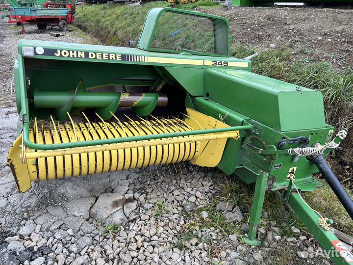 Пресс-подборщик John Deere 349, 2013
