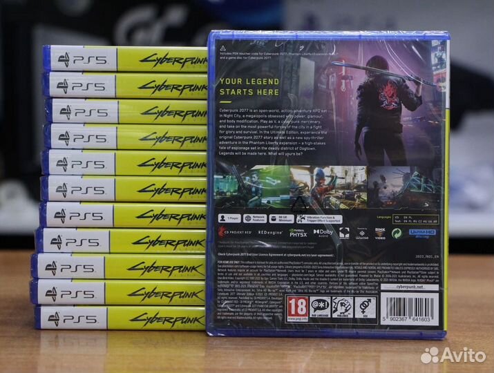 Cyberpunk 2077 Ultimate Edition PS5 русская версия