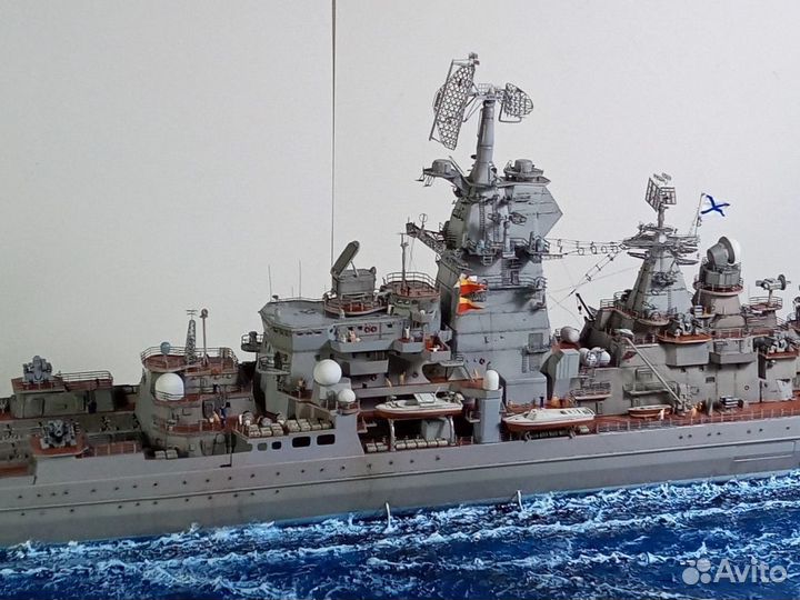 Модель корабля Петр Великий, 1/350