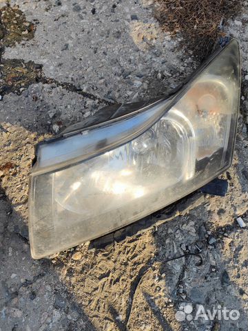 Chevrolet cruze фара левая