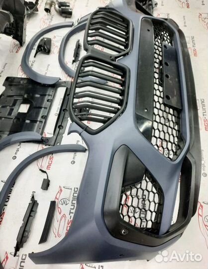 Обвес BMW X6 G06 стиль Х6 М F96 + крышки и решетка