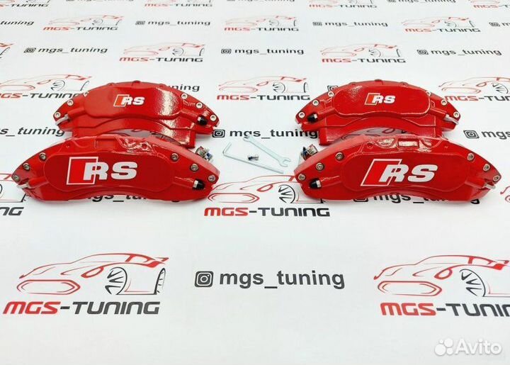 Накладки суппортов RS металл Audi A7 4G 3.0d