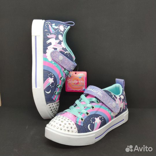 Светящиеся Skechers 30-35 новые оригинал