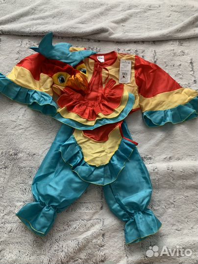 Новогодний костюм-попугай