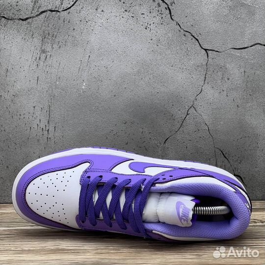 Nike Dunk Low Court Purple White кроссовки