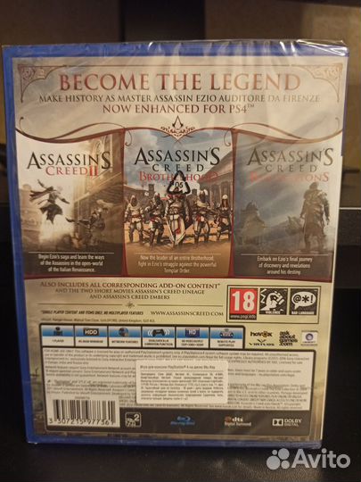 Игра для PS4 Sony Assassin's Creed: The Ezio Colle
