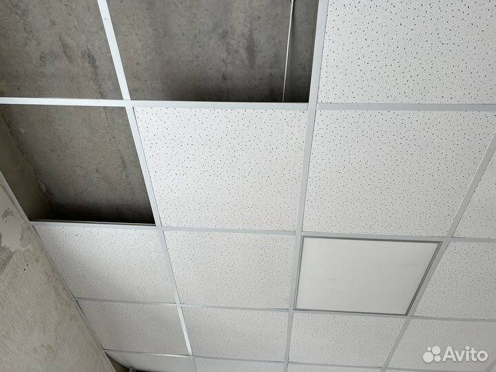 Потолочные панели армстронг бу