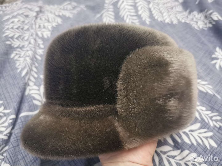 Меховая мужская кепка