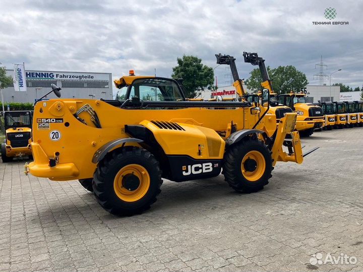 Телескопический погрузчик JCB 540-170, 2023