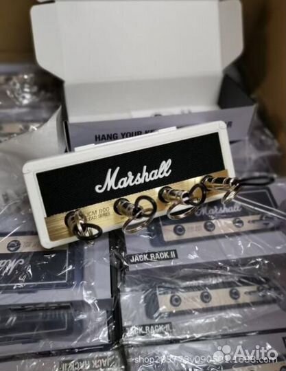 Ключница с брелками в виде комбика Marshall