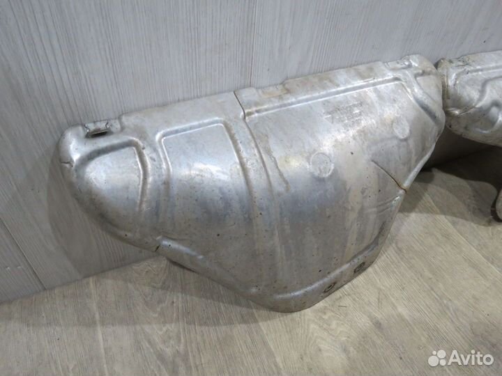 Защита выпускного коллектора Porsche Cayenne 957