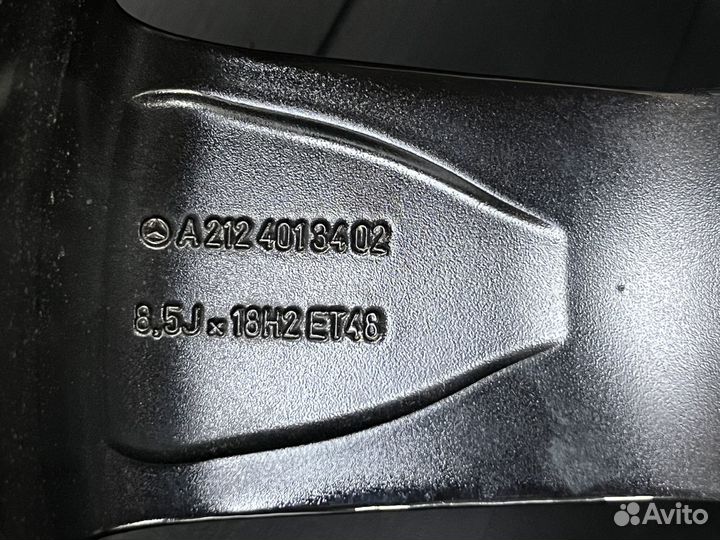 Оригинальные колеса Mercedes E-Class W212 R18