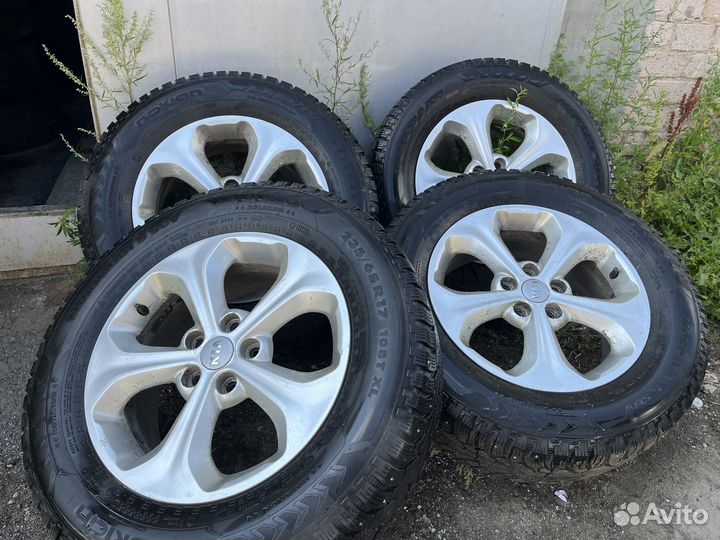 Колеса в сборе r17 зимние kia sorento оригинал
