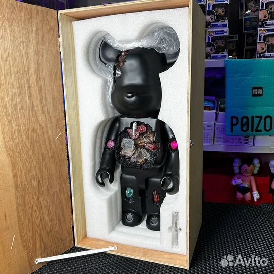 BearBrick 70 см “Crystal” 1000%