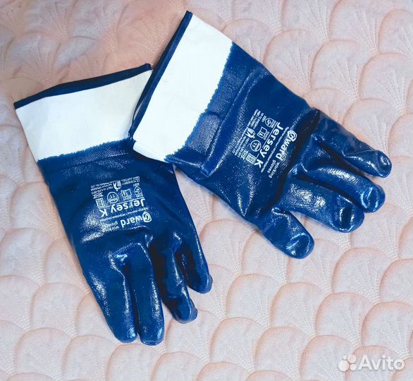 Перчатки рабочие прорезиненные