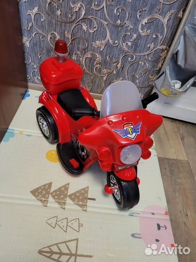 Детский мотоцикл на аккумуляторе бу