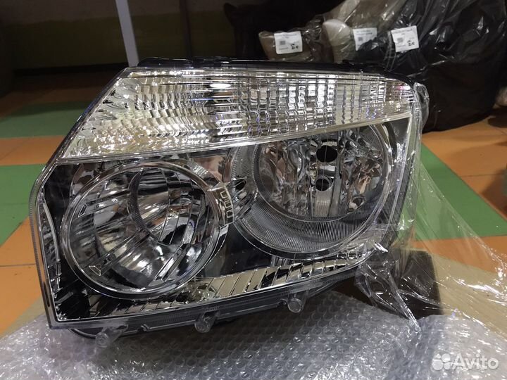 Фара передняя renault duster LH/RH хром
